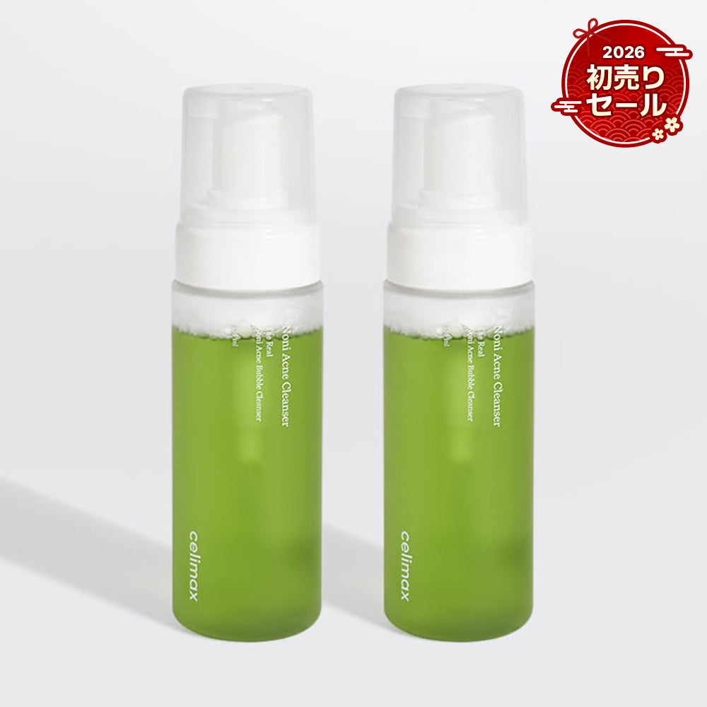 【2026初売りセール】ノニアクネバブルクレンザー155ml 1+1